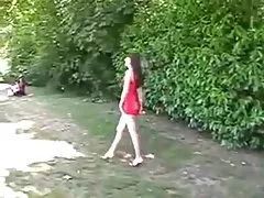 Dogging i skogen med särskilda slut