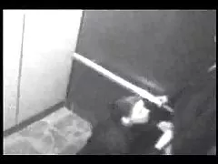 Säkerhet cam - blow jobb i en hiss