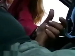 Runka genom bilfönstret