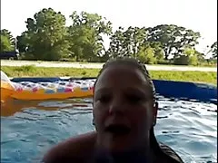 Poolen naken