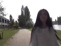 Magma film naturliga Tysk tonåring i public