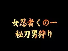 Japanska erotiska kvinna ninja