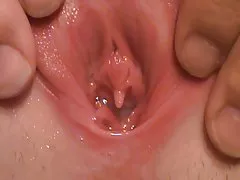 Kort creampie vid
