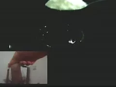 Flicka te omrörning med snabb handjob