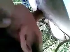 Paki pathan knulla hans gf i fältet