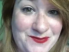 BBW anal sprutande