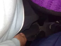 Famlade i tunnelbana 2 främlingar