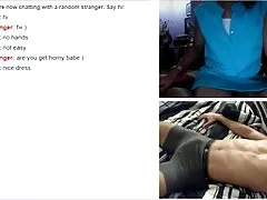 Heta omegle tonåring visar alla och inte veta jag är en video