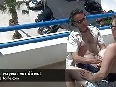 Video tillägnad de riktiga franska voyeurs