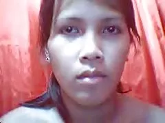 Blyg flicka pinay