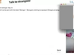 Omegle ung tik gör allt