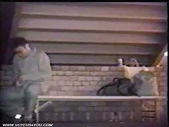 Spycam filmer spännande par fucking