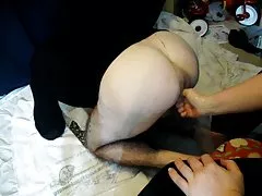 Fisting hans röv igen