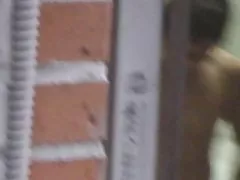 Koreanska granne badrum voyeur
