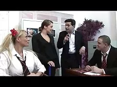 Brittiska foursome i klassrummet
