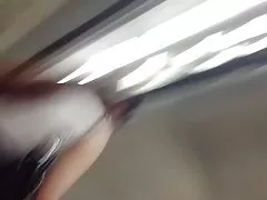 Upskirt kinesiska sexy bum