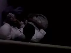 Indonesien-ngintip hijab tarvliga i Cafe