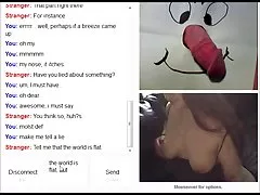 Ömsesidig onani med en omegle flicka